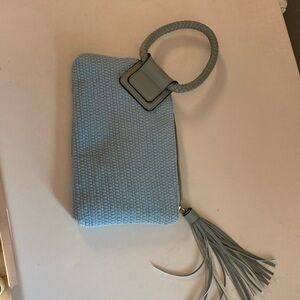 Cute blue clutch